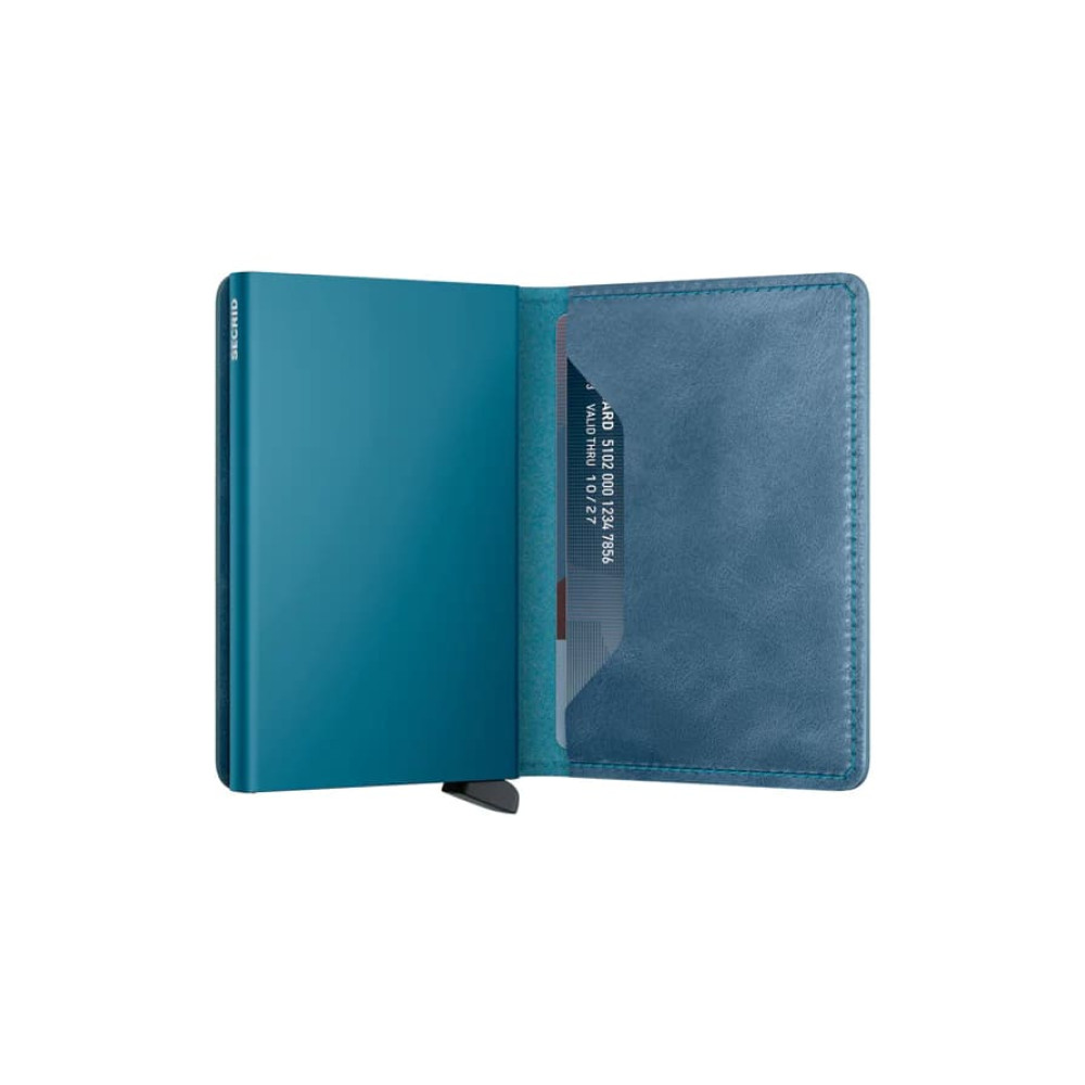 Secrid Slimwallet Πορτοφόλι Vintage (Teal)