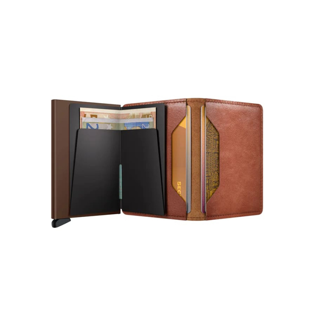 Secrid Slimwallet Πορτοφόλι Vintage (Cognac-Brown)