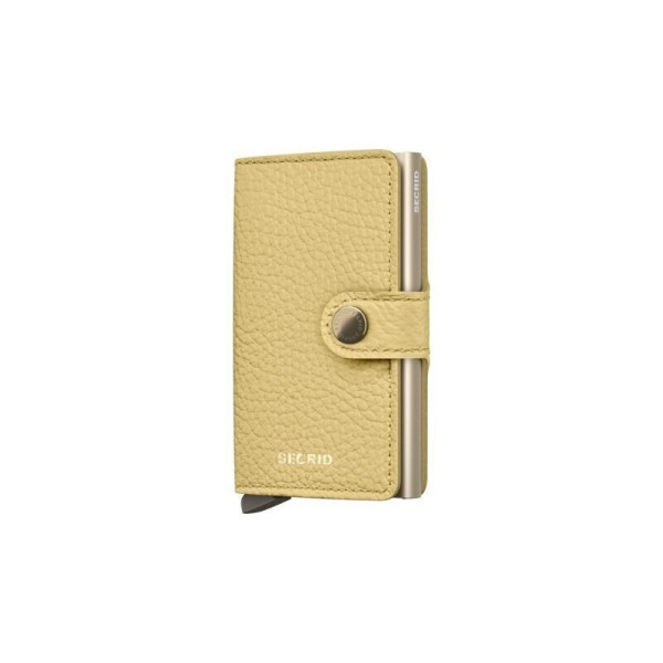 Secrid Miniwallet Πορτοφόλι Pebble (Butter Yellow)