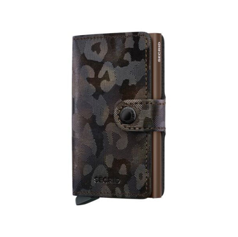 Secrid Miniwallet Πορτοφόλι Jungle (Brown)