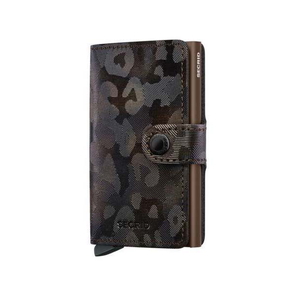Secrid Miniwallet Πορτοφόλι Jungle (Brown)
