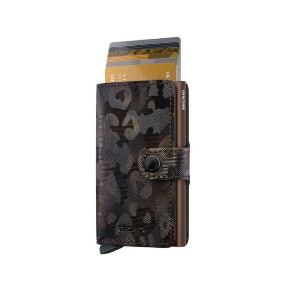 Secrid Miniwallet Πορτοφόλι Jungle (Brown)