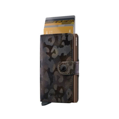 Secrid Miniwallet Πορτοφόλι Jungle (Brown)