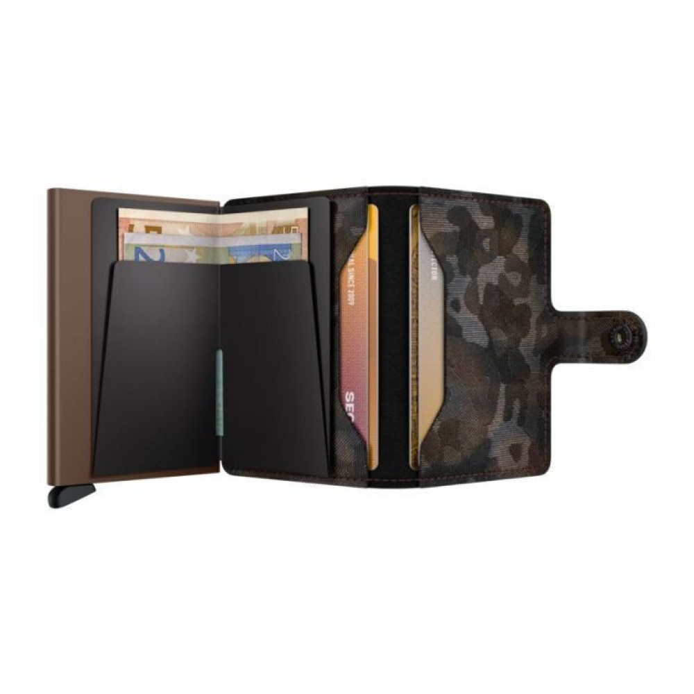 Secrid Miniwallet Πορτοφόλι Jungle (Brown)