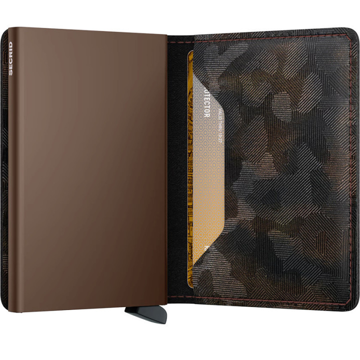 Secrid Slimwallet Πορτοφόλι Jungle (Brown)