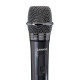 Lenco MCW-020BK  Σετ 2 ασύρματων μικροφώνων με δέκτη 6.3 mm