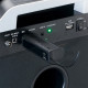 Lenco MCW-020BK  Σετ 2 ασύρματων μικροφώνων με δέκτη 6.3 mm