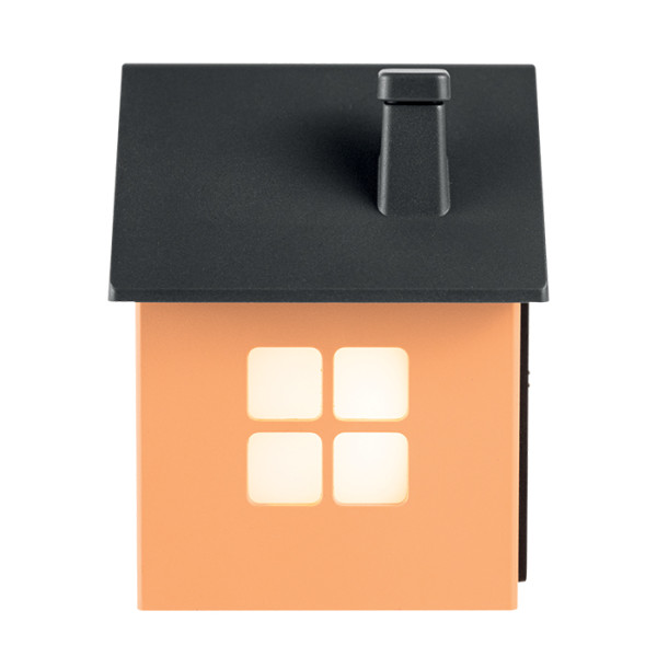 Life Tiny House Ψηφιακό Ρολόι Ξυπνητήρι με οθόνη LED και φωτάκι νυκτός (Black)