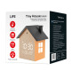 Life Tiny House Ψηφιακό Ρολόι Ξυπνητήρι με οθόνη LED και φωτάκι νυκτός (Black)