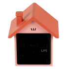 Life Tiny House Ψηφιακό Ρολόι Ξυπνητήρι με οθόνη LED και φωτάκι νυκτός (Peach)