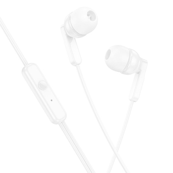 Hoco M121 Handsfree Ακουστικά In Ear 3,5mm (Λευκό) 