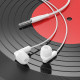 Hoco M121 Handsfree Ακουστικά In Ear 3,5mm (Λευκό) 