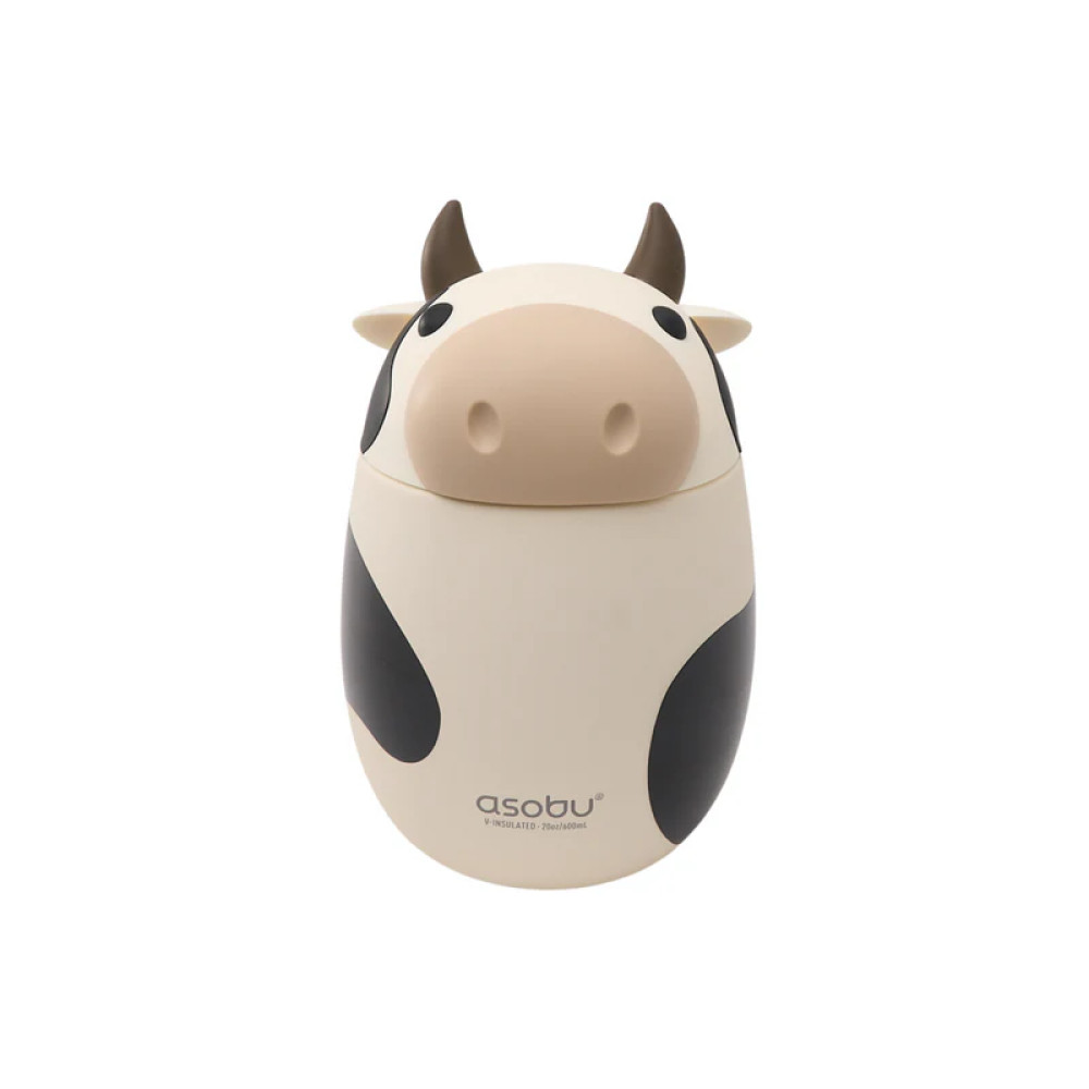 Asobu Bestie Foodie Θερμός Φαγητού 600 ml (Cow)