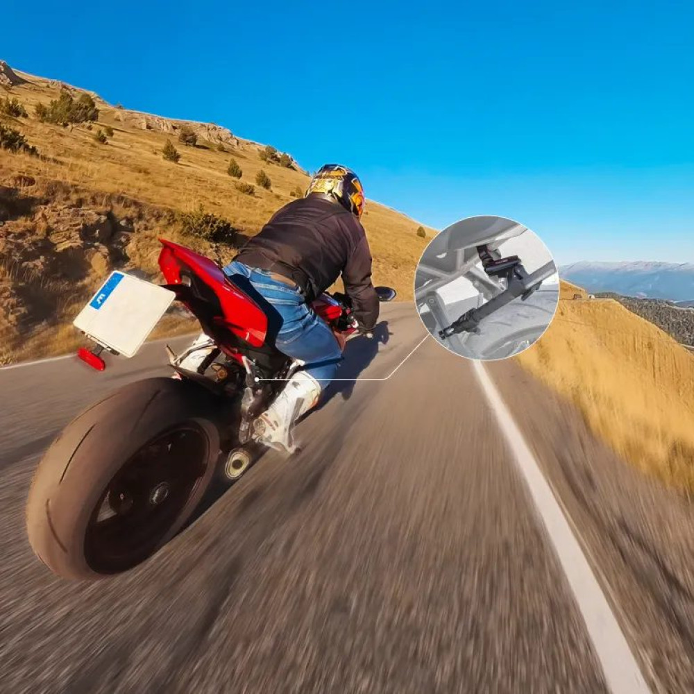 Insta360 Motorcycle Selfie Stick – Support Clamp