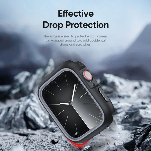 Dux Ducis Case Πλαστική Θήκη για Apple Watch Series 10 46mm (Μαύρο)