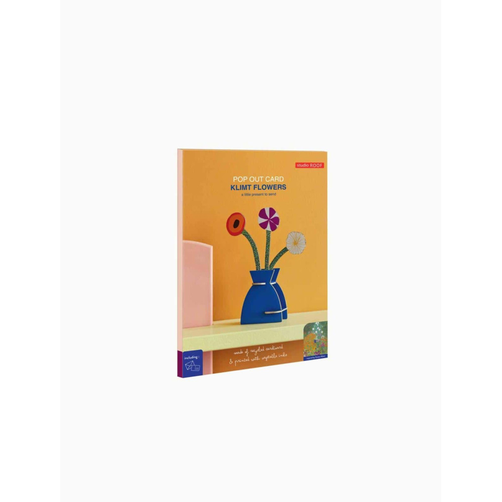 Studio Roof TPO104 Pop Out Card Klimt Flowers