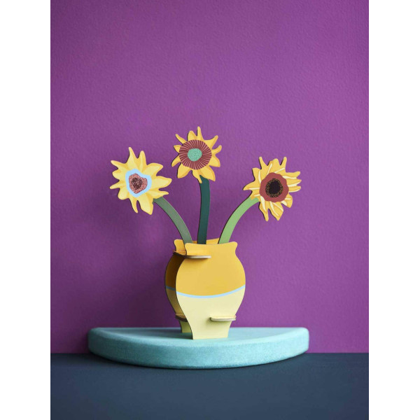 Studio Roof TPO106 Pop Out Card Van Gogh Flowers