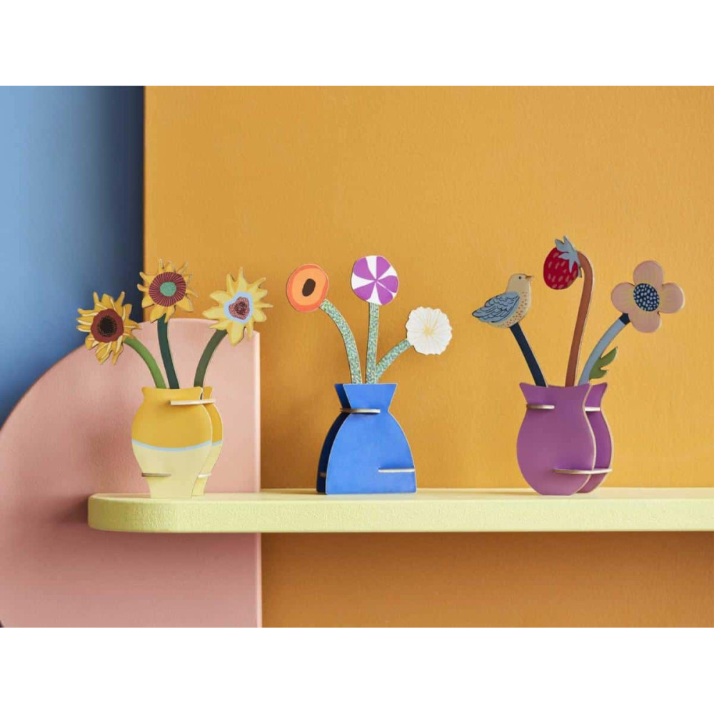 Studio Roof TPO106 Pop Out Card Van Gogh Flowers