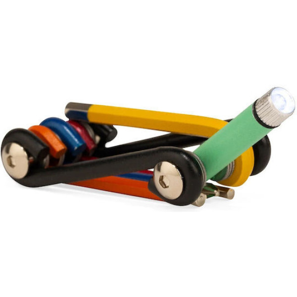 Kikkerland Rainbow Πολυεργαλείο με Φακό