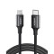 UGreen US171/60751 Καλώδιο Φόρτισης MFi USB-C σε Lightning 1m (Μαύρο)