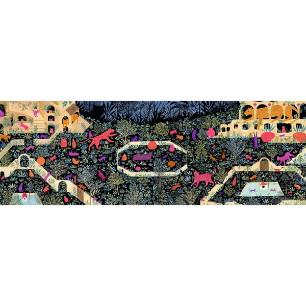 Djeco Παζλ 500 τεμ. "Το Βασίλειο της Γάτας"