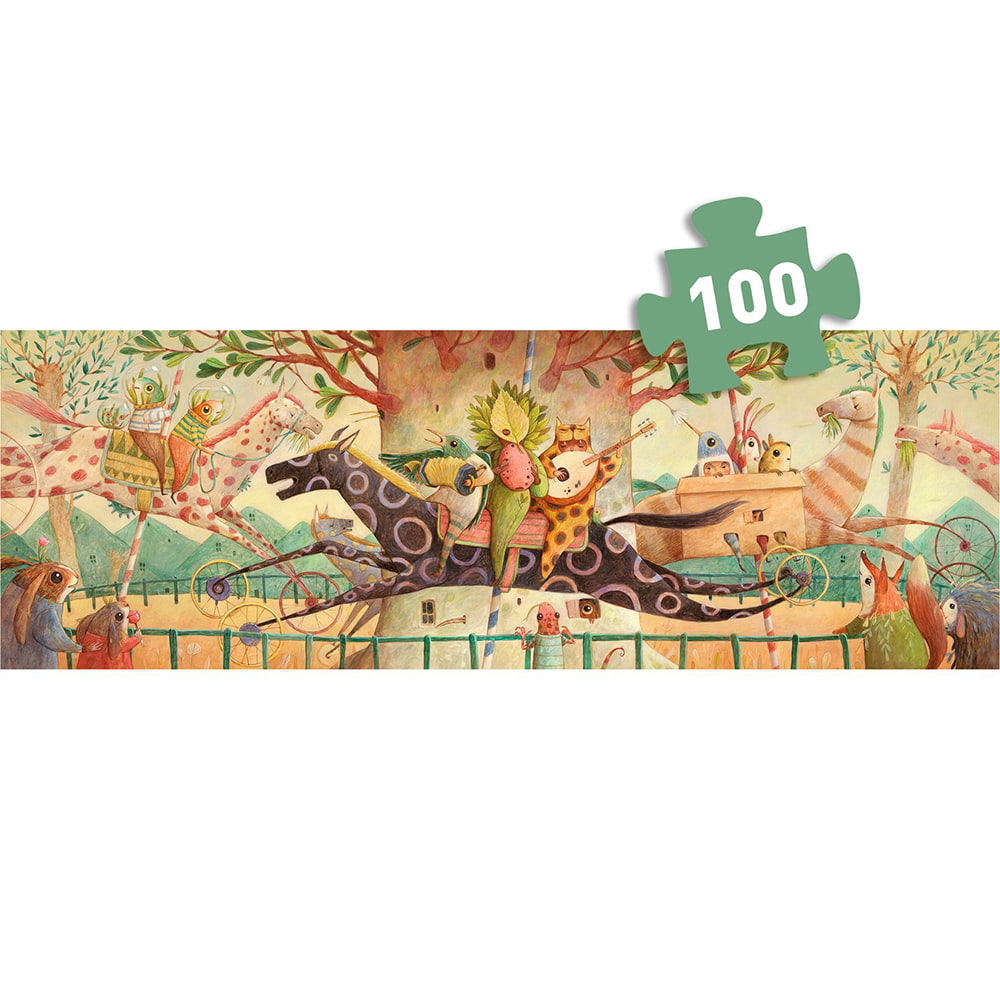 Djeco Παζλ 100 τμχ. "Υπέροχη Βόλτα"