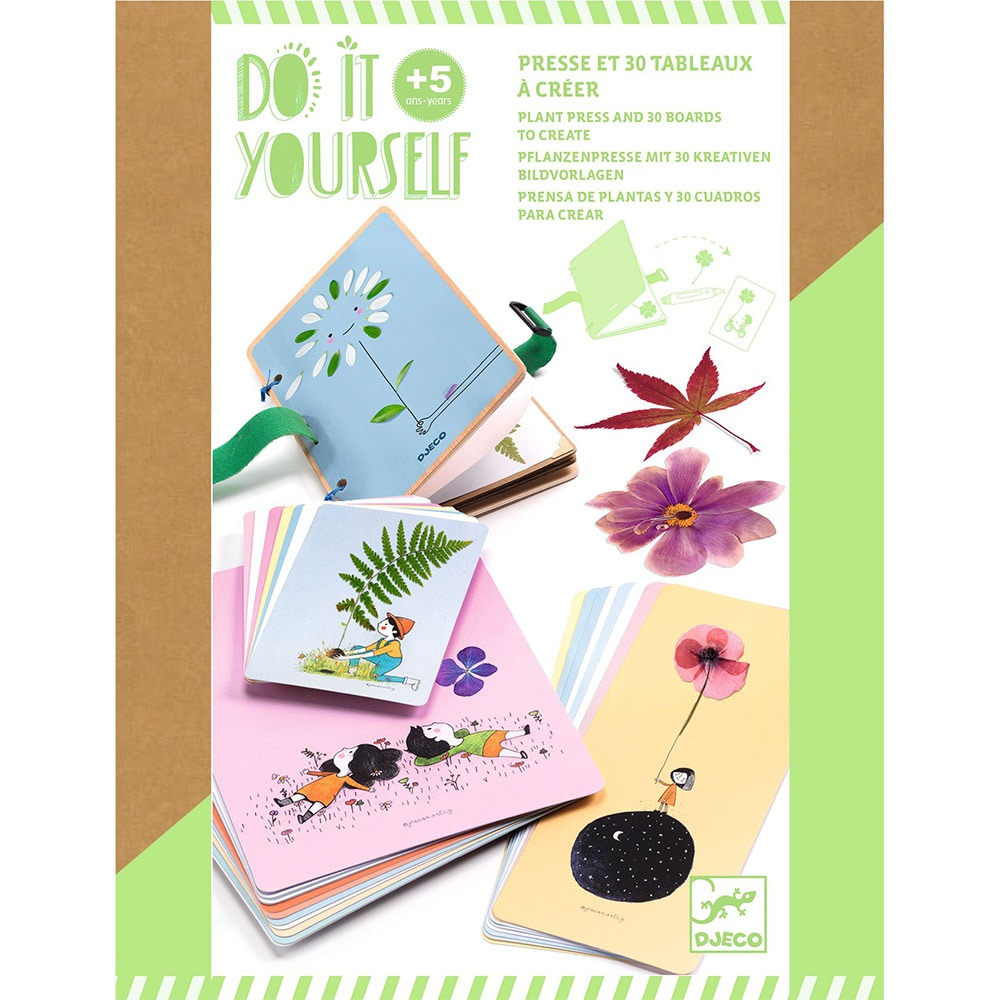 Djeco DIY Σετ Φτιάχνω Βοτανολόγιο