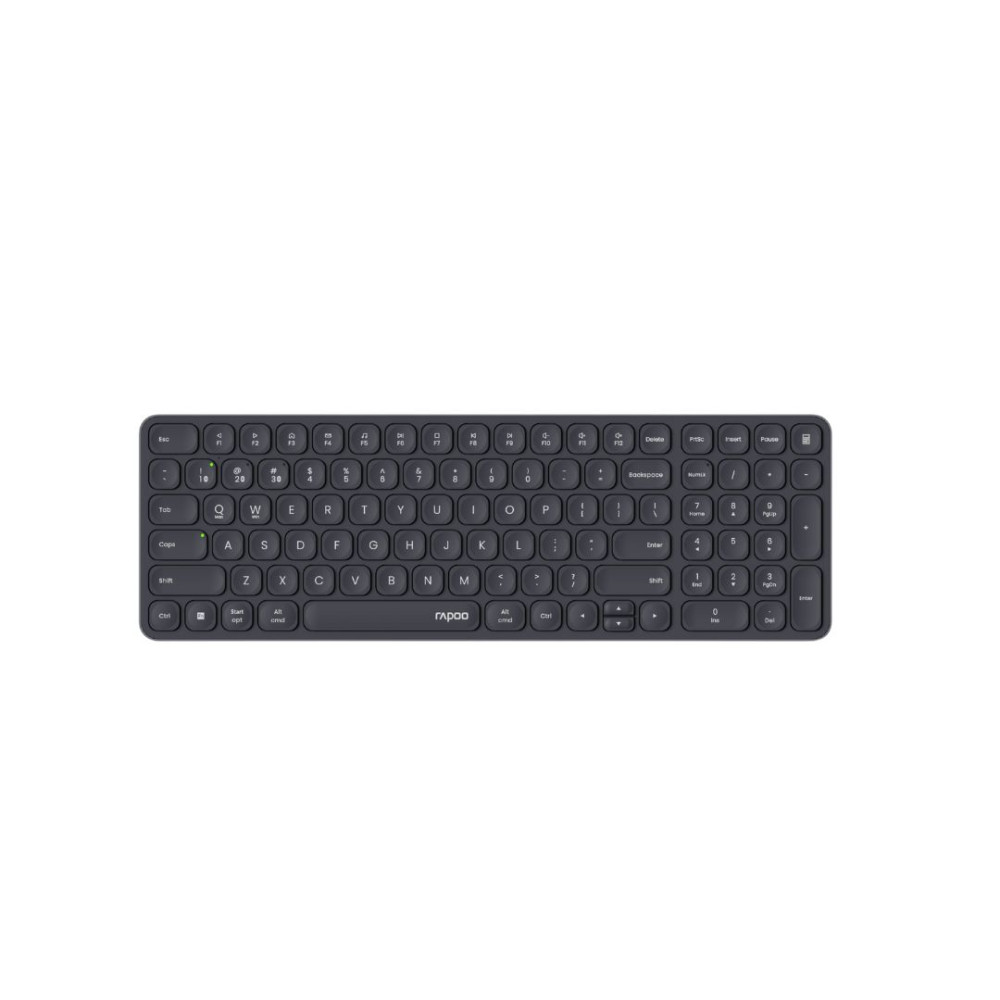 Rapoo E9310M Ασύρματο Combo Set, Multi-mode, Ultra-Slim, GR (Μαύρο)