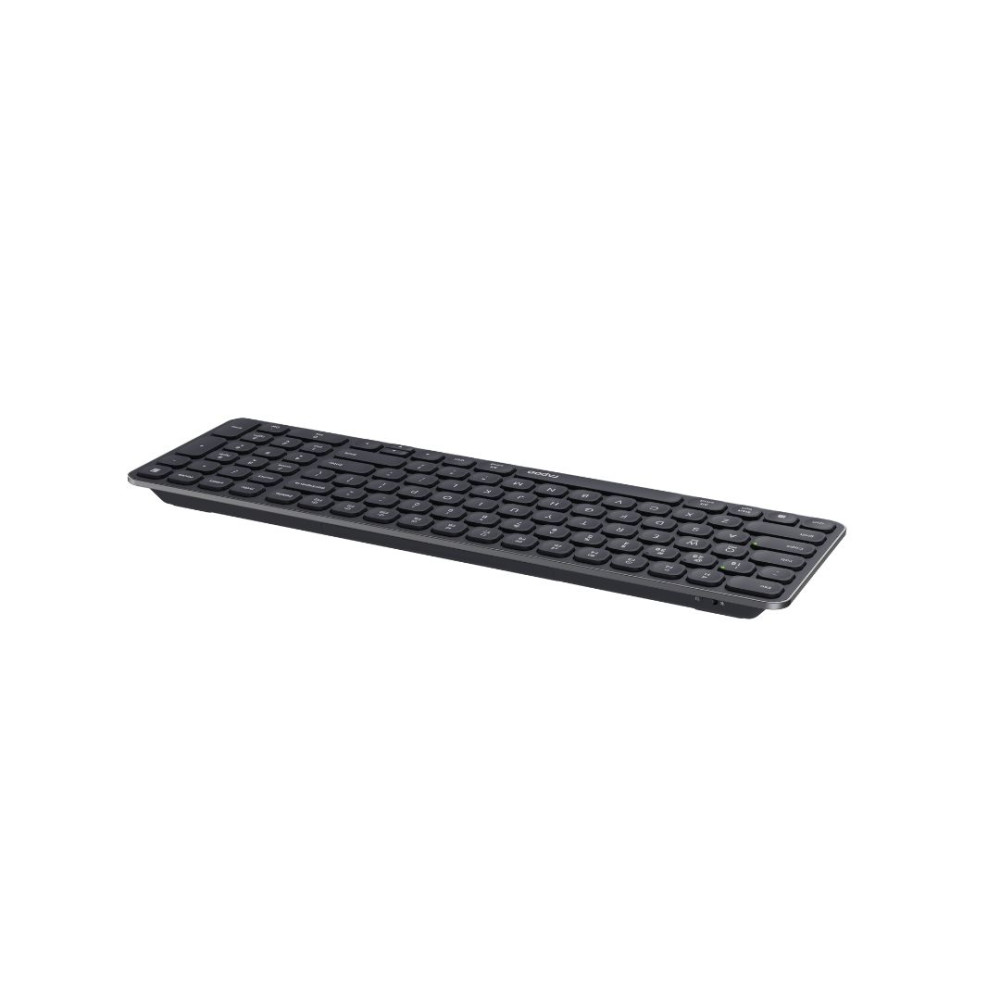Rapoo E9310M Ασύρματο Combo Set, Multi-mode, Ultra-Slim, GR (Μαύρο)