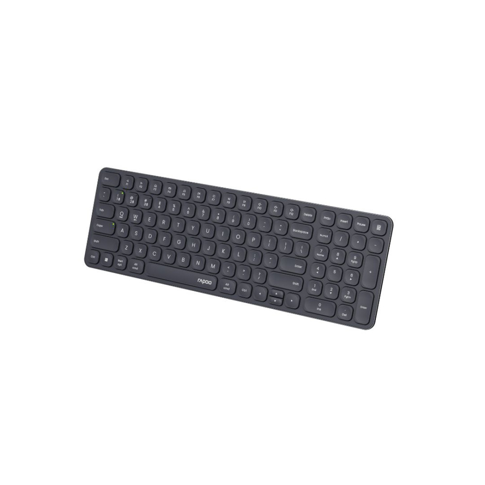 Rapoo E9310M Ασύρματο Combo Set, Multi-mode, Ultra-Slim, GR (Μαύρο)