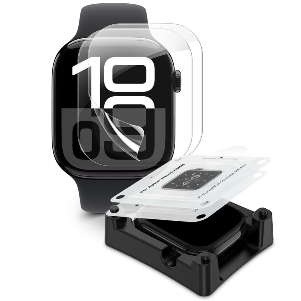 Tech-Protect Screen Protector SUPREME SET 2-PACK  για Apple Watch 10 46mm (Διάφανο)