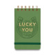 Desighworks Vintage Σημειωματάριο Lucky You