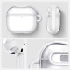 Spigen Ultra Hybrid Θήκη με Γάντζο για Apple AirPods 4 (Jet White)