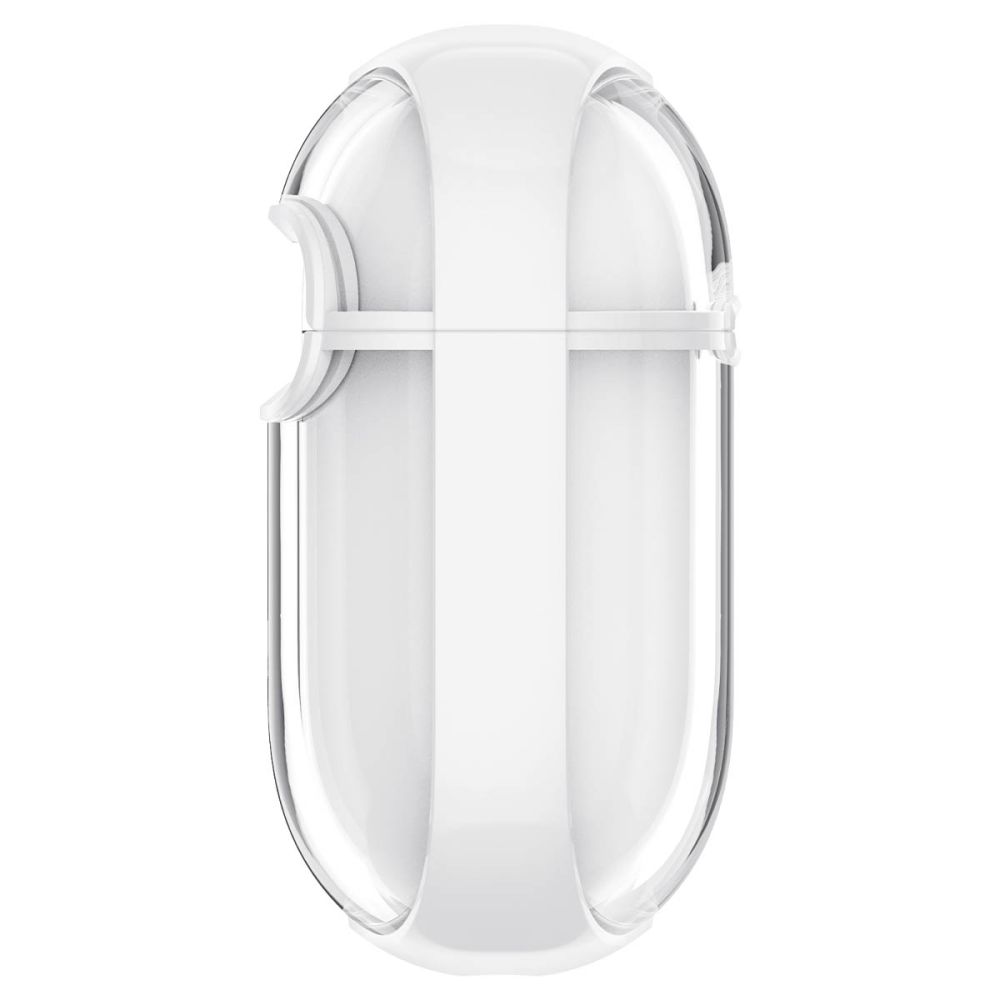Spigen Ultra Hybrid Θήκη με Γάντζο για Apple AirPods 4 (Jet White)