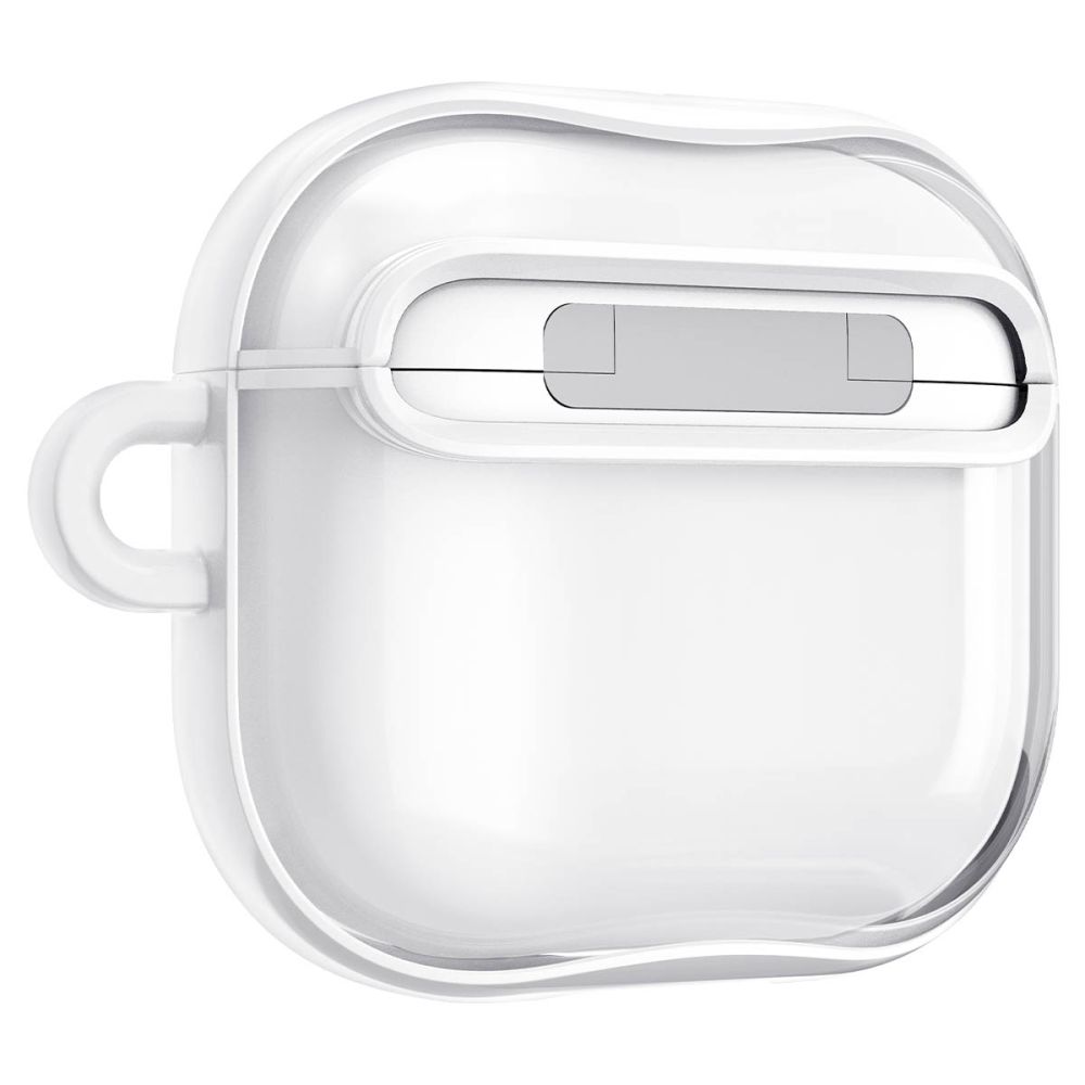 Spigen Ultra Hybrid Θήκη με Γάντζο για Apple AirPods 4 (Jet White)