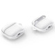 Spigen Ultra Hybrid Θήκη με Γάντζο για Apple AirPods 4 (Jet White)