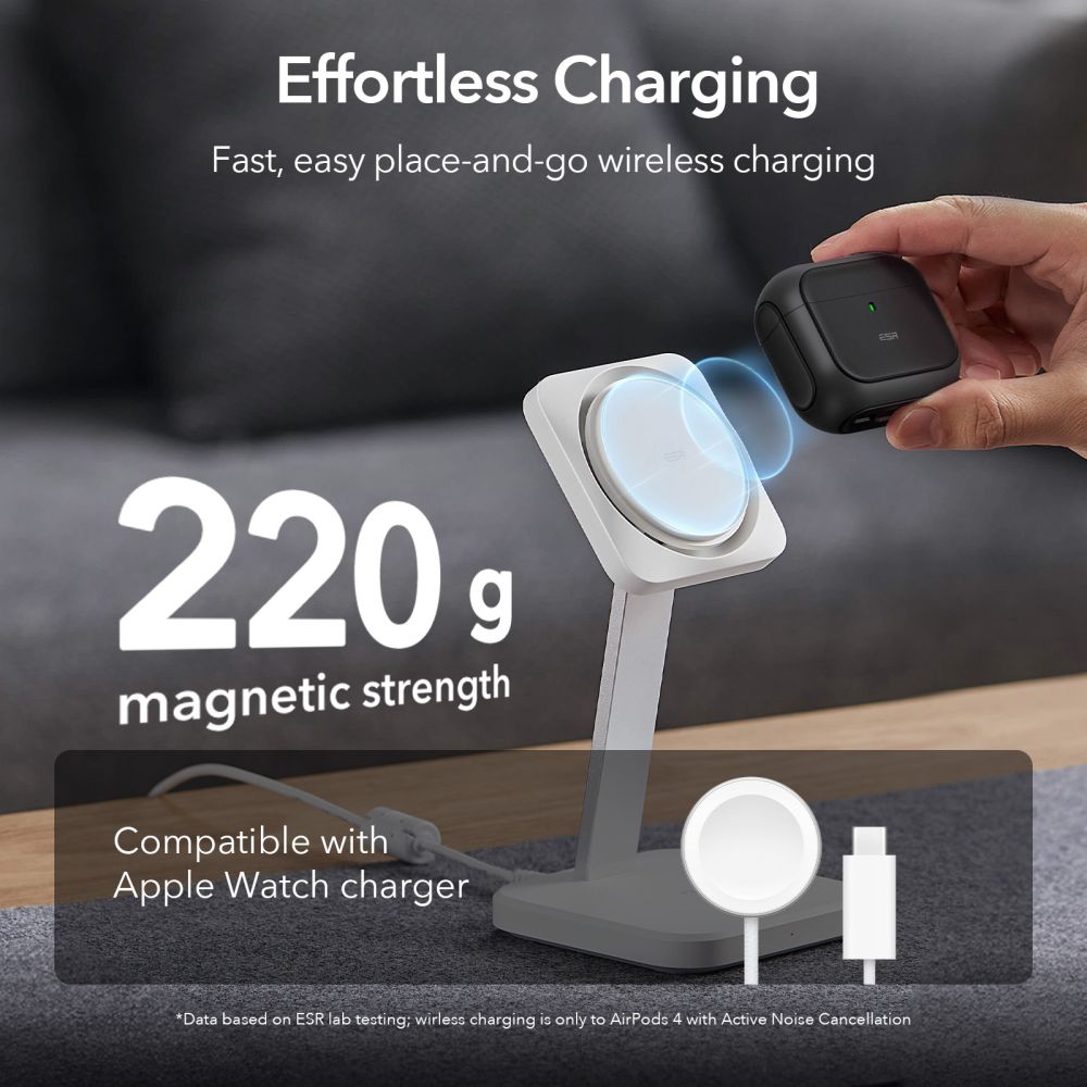 ESR Orbit Halolock Magsafe θήκη για Apple AirPods 4 (Μαύρο)