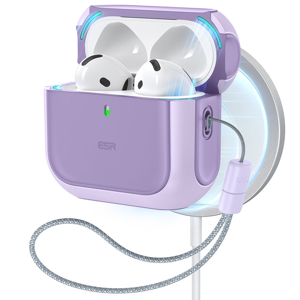 ESR Orbit Halolock Magsafe θήκη για Apple AirPods 4 (Μωβ)