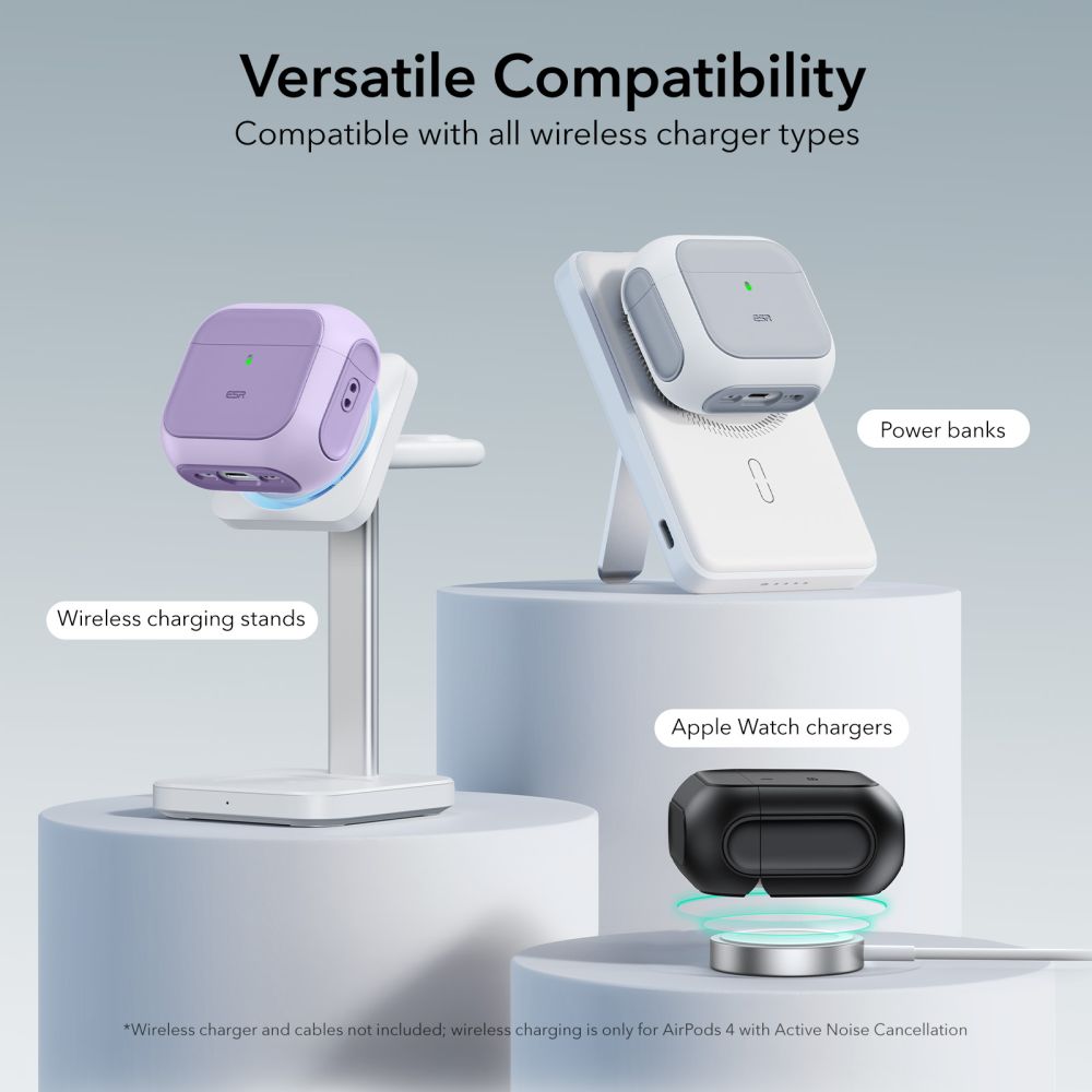 ESR Orbit Halolock Magsafe θήκη για Apple AirPods 4 (Μωβ)