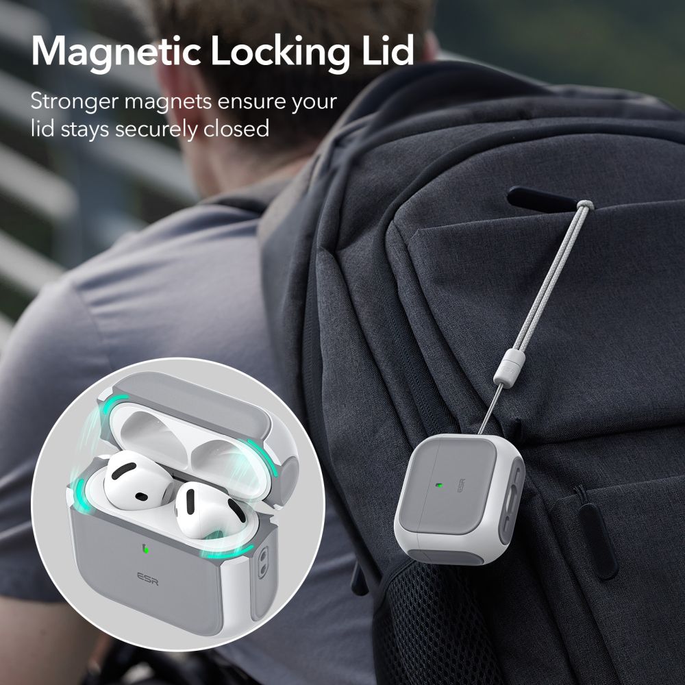 ESR Orbit Halolock Magsafe θήκη για Apple AirPods 4 (Λευκό)
