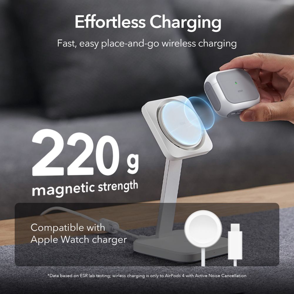 ESR Orbit Halolock Magsafe θήκη για Apple AirPods 4 (Λευκό)