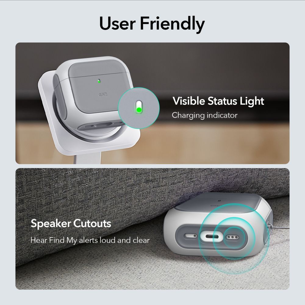 ESR Orbit Halolock Magsafe θήκη για Apple AirPods 4 (Λευκό)
