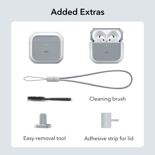 ESR Orbit Halolock Magsafe θήκη για Apple AirPods 4 (Λευκό)