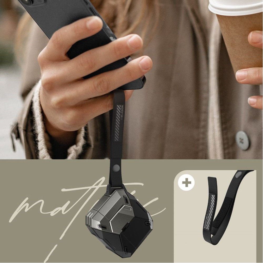 Supcase Matrix θήκη για Apple AirPods 4 (Μαύρο)