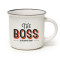 Legami Κούπα "The Boss" Porcelain Mug - Cup-Puccino 350 ml (Λευκό)