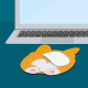 Legami Mousepad  "Corgi"  20cm