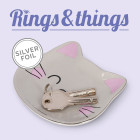 Legami Κεραμικό Πιάτο - Rings & Things "Kitty"