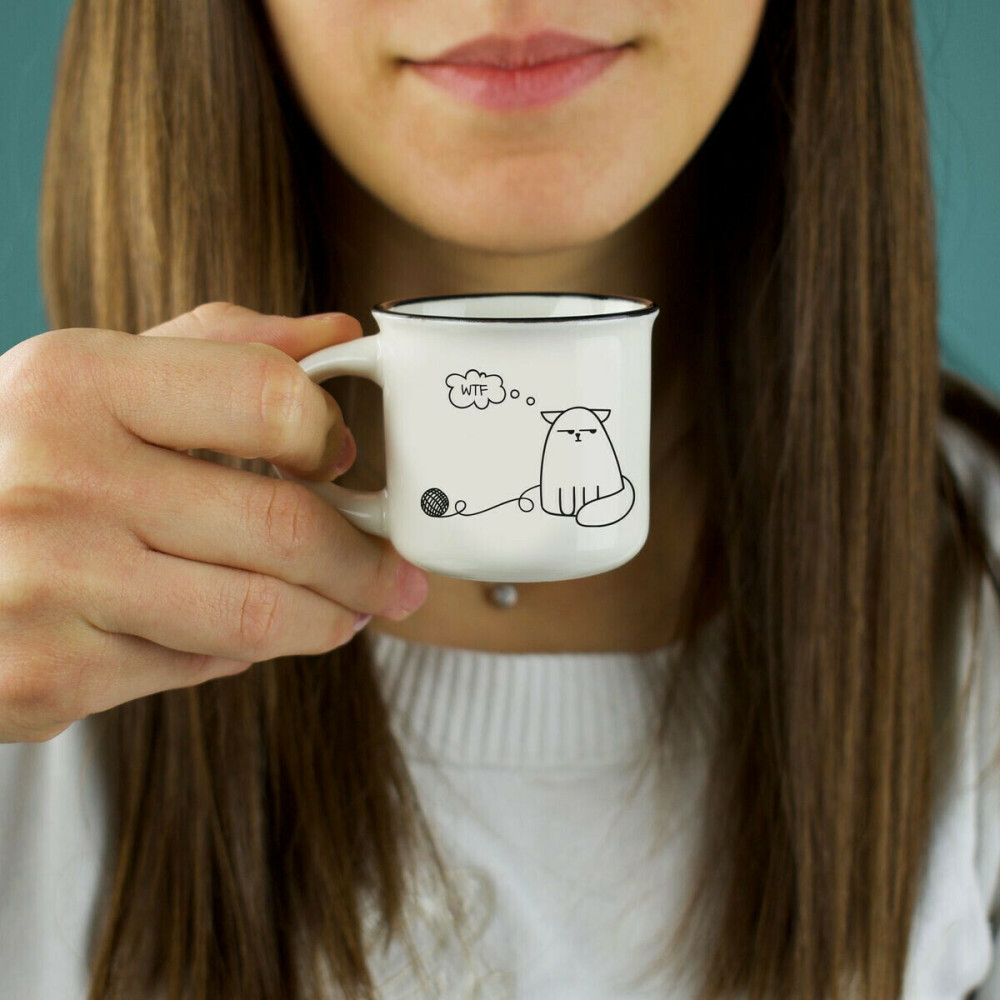 Legami Κούπα Πορσελάνης - Espresso For Two "Cat / Dog" 50ml 