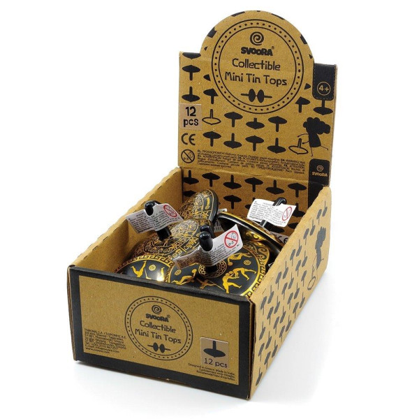 Svoora Μίνι Ρετρό Σβούρα Phaistos’ σε 3 Σχέδια