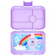 Yumbox Tapas Φαγητοδοχείο με 4 χωρίσματα (Seville Purple - Rainbow)